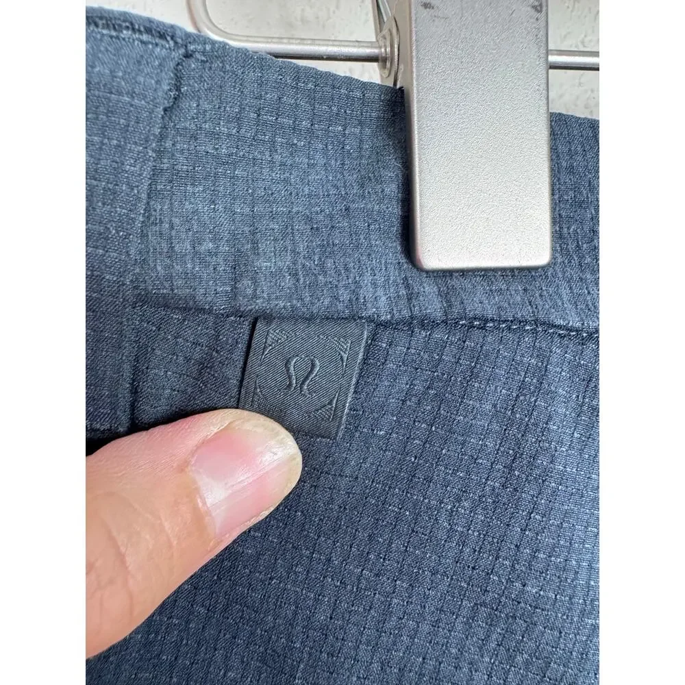 Lululemon Mens Commission Short 7'' Obsidian Size 34